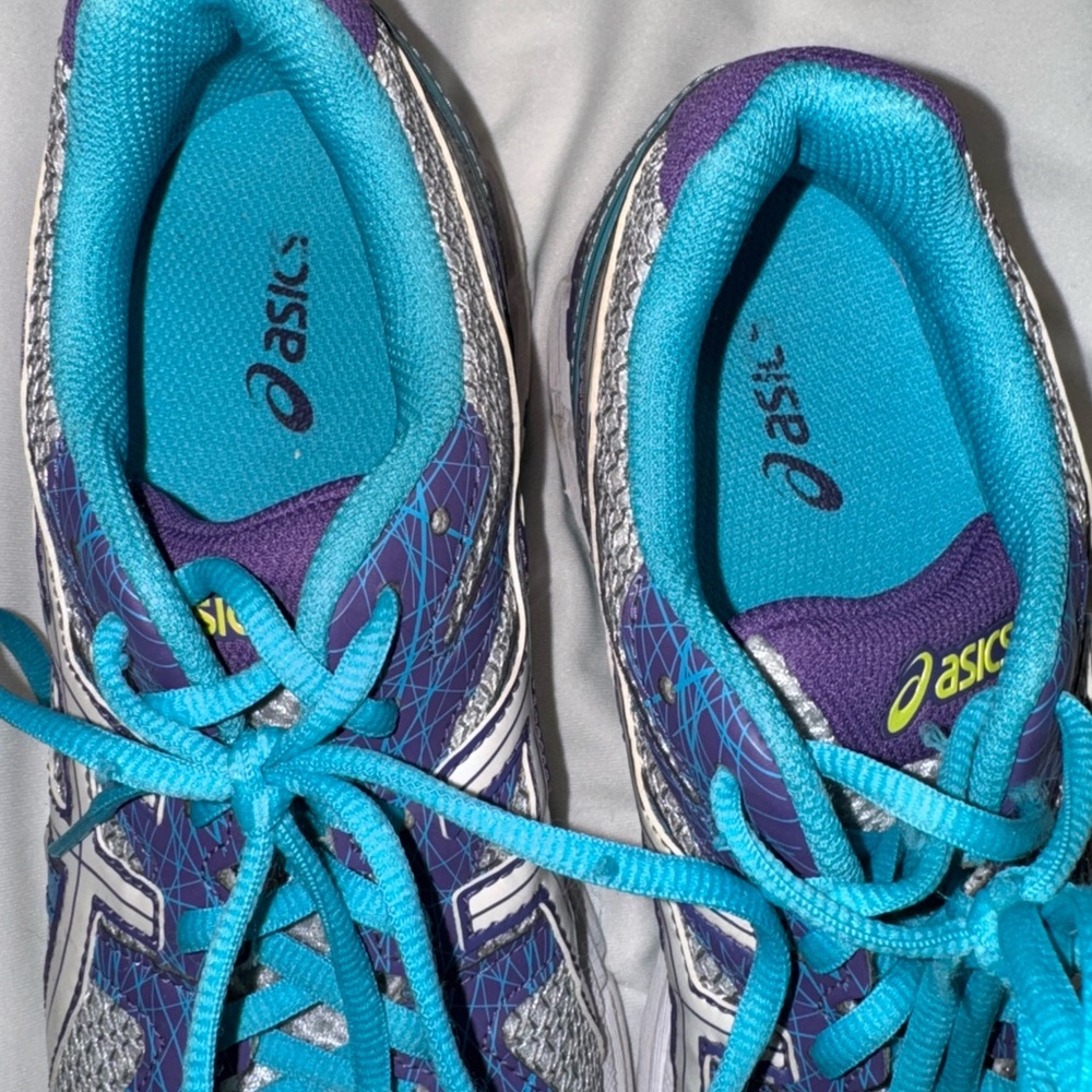ASICS Gel excite 2 women’s Running Shoes - Purple and Blue - Picture 5 of 10